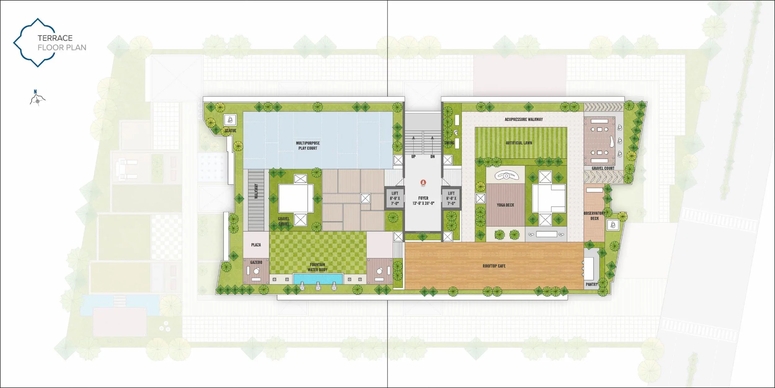 Terrace Floor